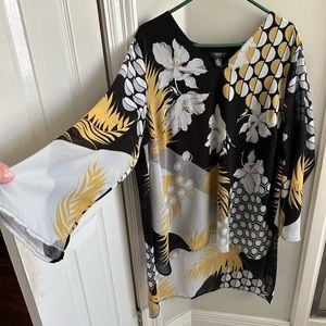 Alfani Plus Size Blouse.  Extra long in the back.